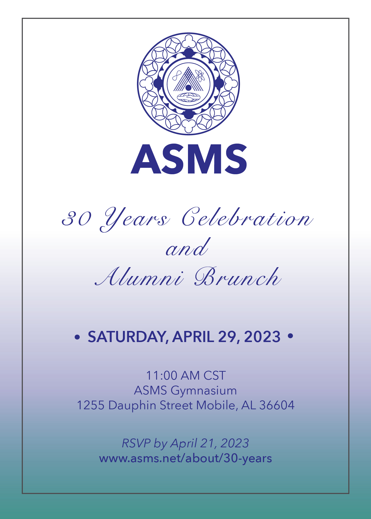 Alumni Brunch Invite