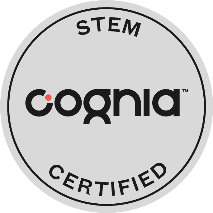 Cognia STEM Badge GREY 684x684