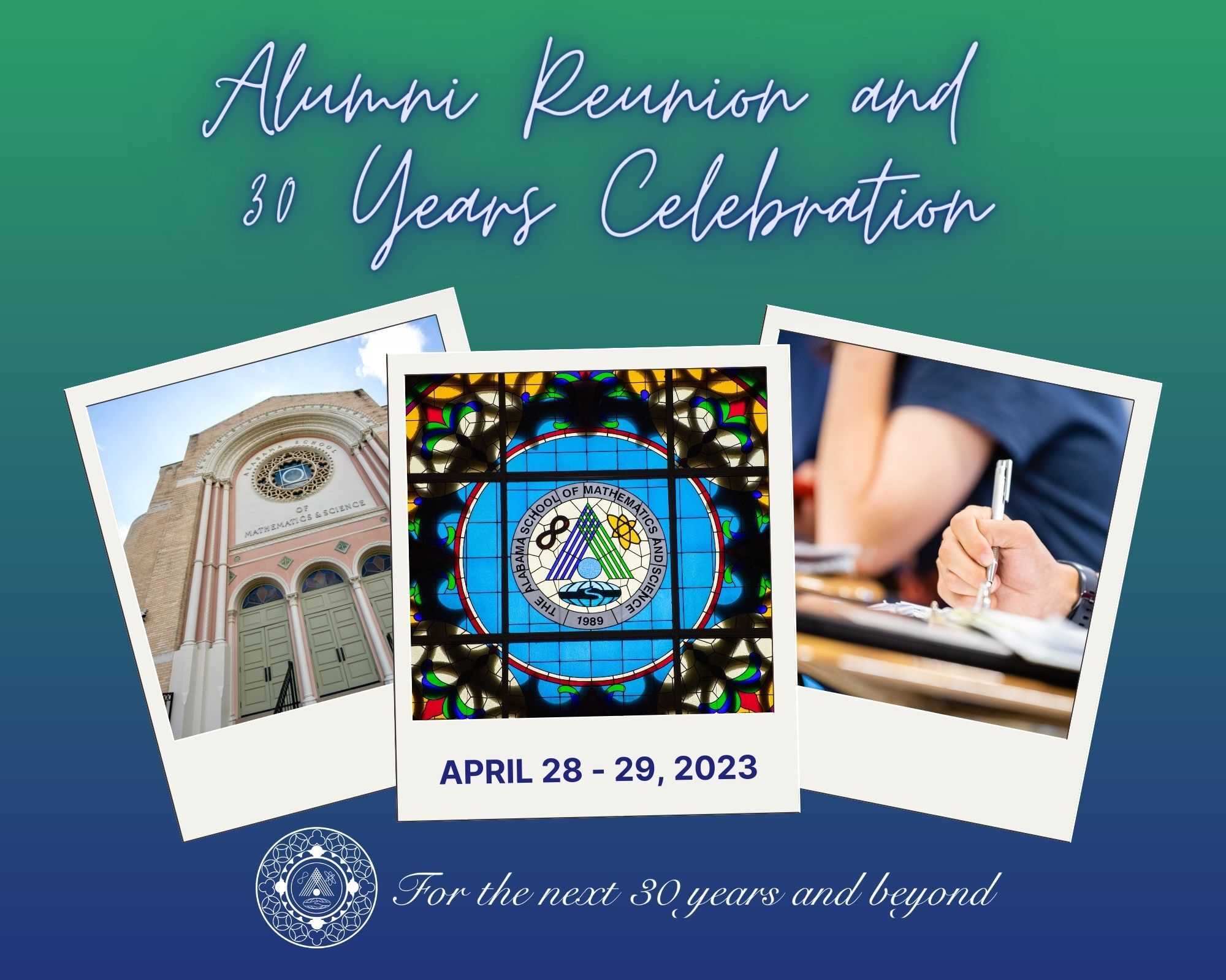 30 Years Celebration and Reunion Graphic