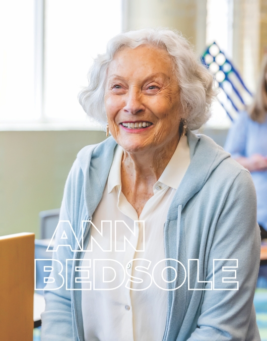 Ann Bedsole in ASMS Library 1